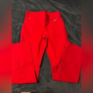 Red pants